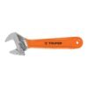 Código: 15509 Llave ajustable (perico) 6' cromada mango de PVC, Truper PET-6X