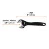 Código: 15501 Llave ajustable (perico) 8' profesional pavonada, Expert PET-8