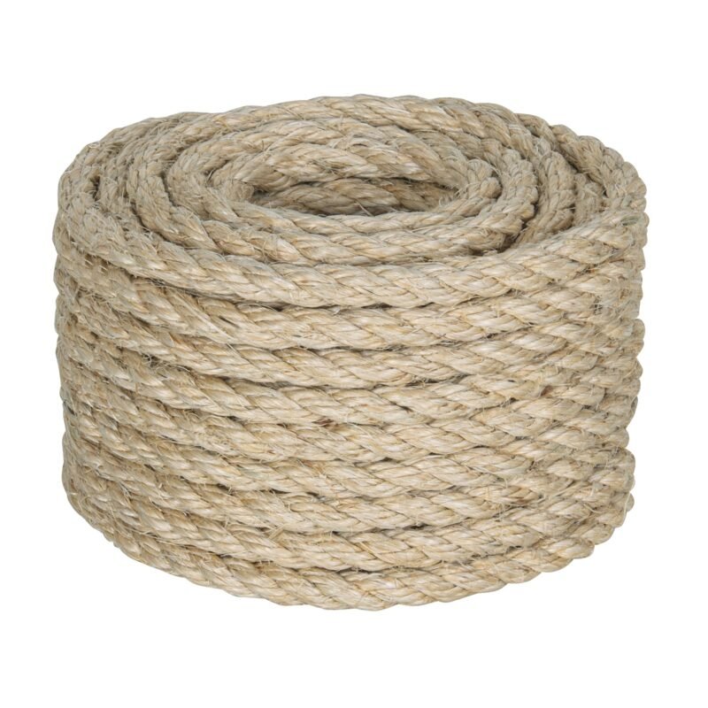 PIO-1015S.jpg Código: 45659 Piola de Sisal de 10 mm x 15 m natural, Fiero PIO-1015S