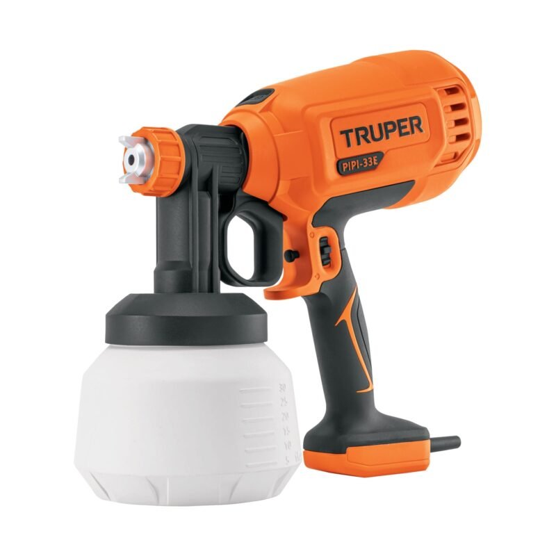 PIPI-33E.jpg Código: 15382 Pistola eléctrica para pintar de 330 W, Truper PIPI-33E
