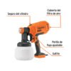 Código: 15382 Pistola eléctrica para pintar de 330 W, Truper PIPI-33E