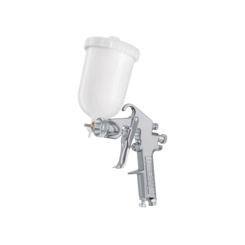 Código: 101856 Pistola p/pintar gravedad LVMP vaso plástico, 1.7 mm, Truper PIPI-402