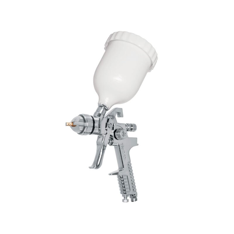 PIPI-441.jpg Código: 12129 Pistola p/pintar gravedad HVLP vaso plástico, 1.7 mm, Truper PIPI-441