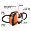 Código: 15383 Pistola para pintar eléctrica de 600 W, Truper PIPI-44E