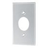 Código: 46546 Placa de Acero Inoxidable para contacto sencillo, Standard PISE-S