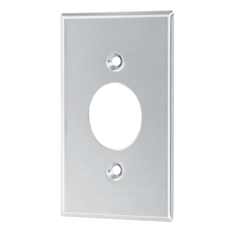 PISE-S.jpg Código: 46546 Placa de Acero Inoxidable para contacto sencillo, Standard PISE-S