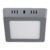 PLA-218L.jpg Código: 47446 Luminario LED tipo plafón 6 W, cuadrado, luz de día, gris PLA-218L
