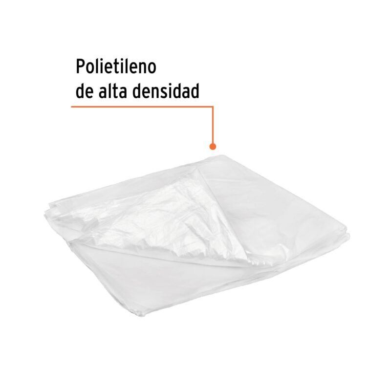 PLAP-10RFC1.jpg Código: 11108 Plastiprotector 5 x 2 m, uso rudo, Truper PLAP-10R
