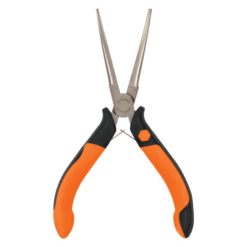PM-PA4.jpg Código: 17369 Mini pinza de punta de aguja 6' mango Comfort Grip, Truper PM-PA4