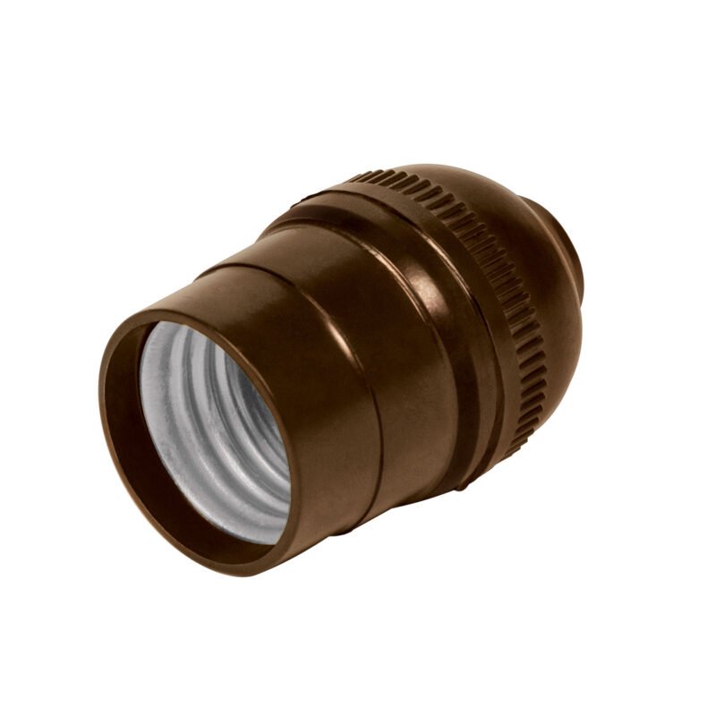 Código: 47040 Portalámpara de baquelita, sencillo a granel, Volteck POBA-10G