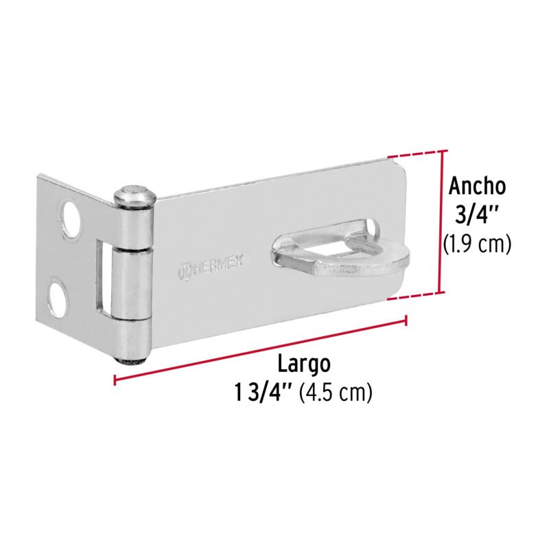 POCZ-175FC2.jpg Código: 43731 Portacandado de acero zincado 1-3/4', HERMEX POCZ-175