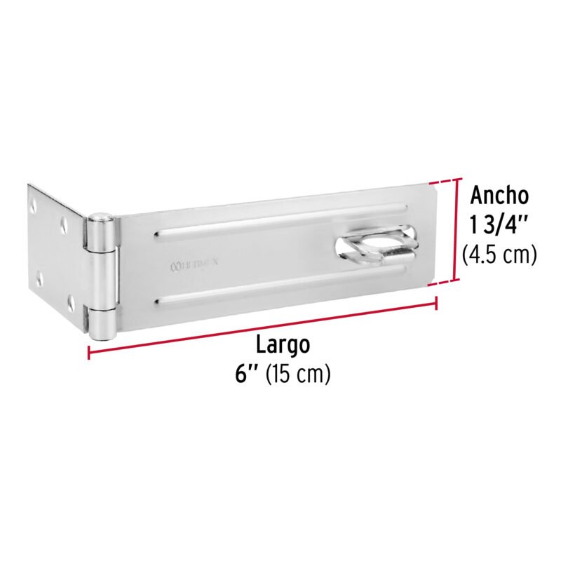 POCZ-600FC2.jpg Código: 43751 Portacandado de acero zincado 6', HERMEX POCZ-600