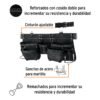 Código: 101786 Porta herramientas de carnaza, 15 compartimentos, Expert POHE-11CX