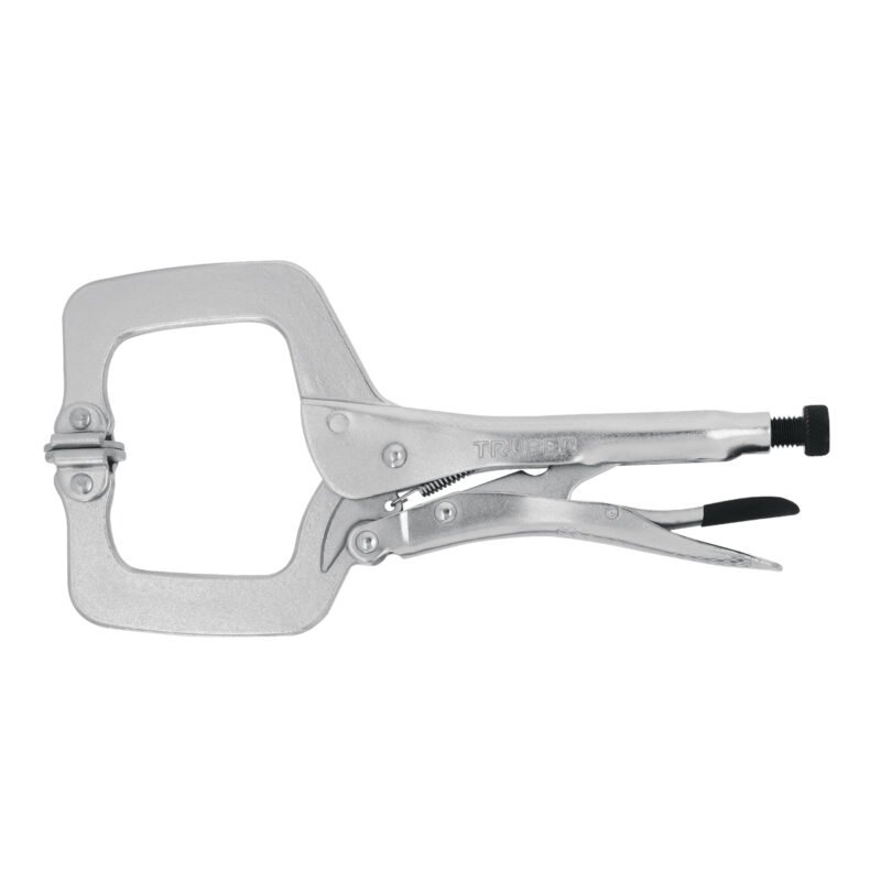 Código: 17427 Pinza de presión 11' tipo 'C' con mordaza autoajustable PPC-11R