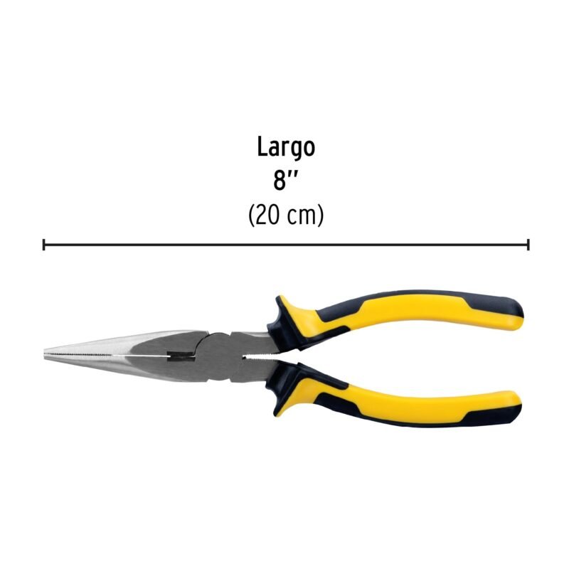 Código: 22671 Pinza de punta y corte 8' mango Comfort Grip, Pretul PPC-8PX
