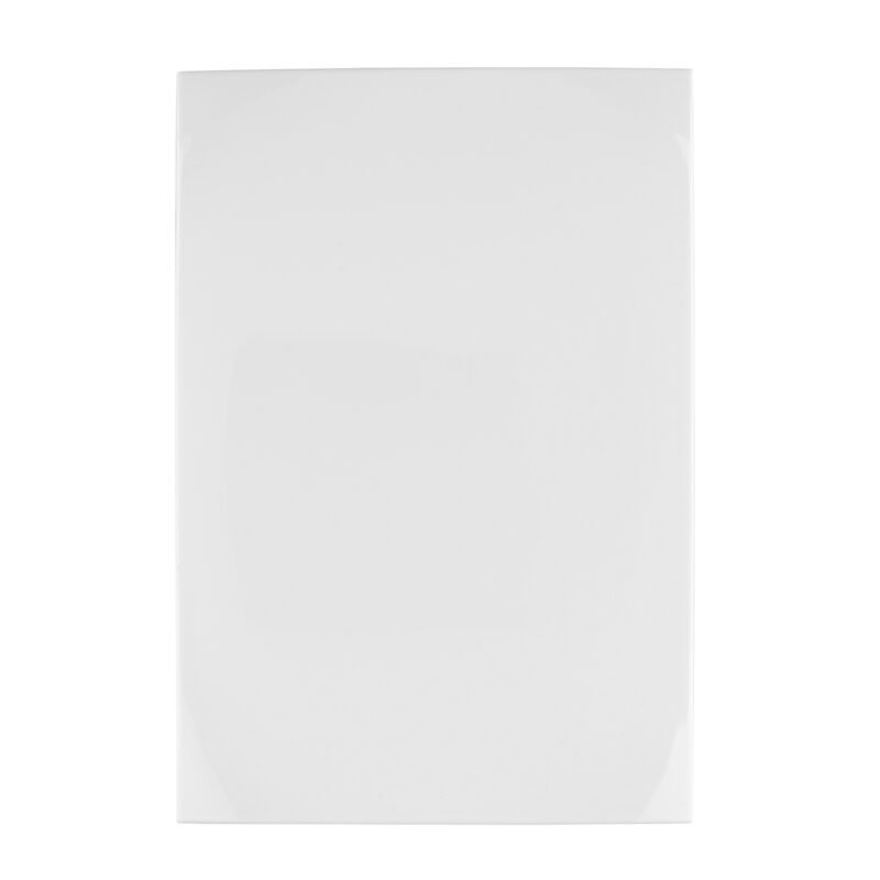 PPCI-OB.jpg Código: 48306 Placa de ABS ciega, línea Oslo, color blanco, Volteck PPCI-OB