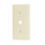 Código: 48170 Placa de ABS para atenuador, Standard, marfil, Volteck PPDI-S