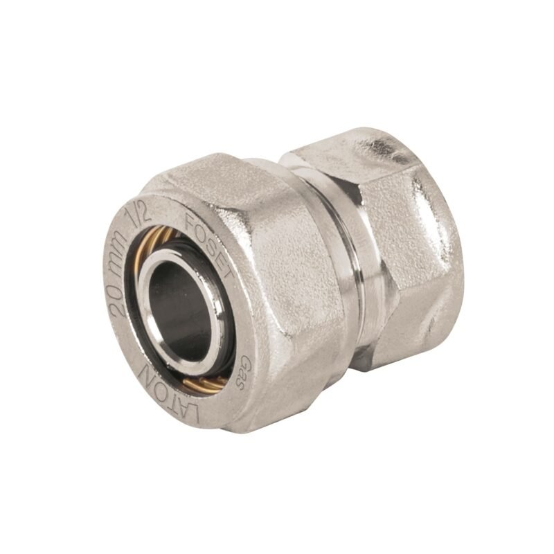PPG-12NH.jpg Código: 45933 Conector para PEALPE, 1/2', con rosca hembra, Foset PPG-12NH