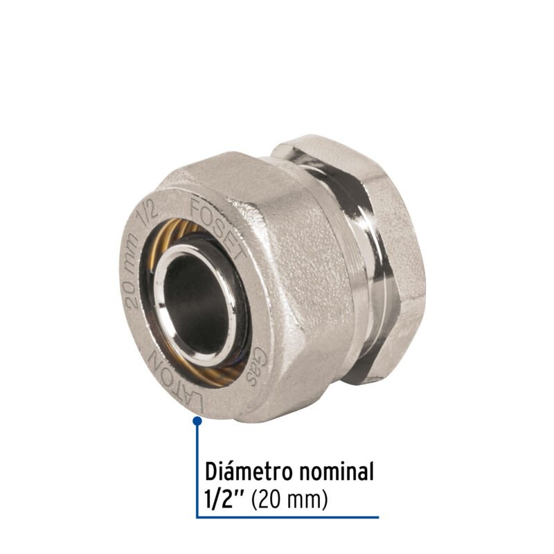 PPG-12TAFC2.jpg Código: 45939 Tapón para PE-AL-PE, 1/2', Foset PPG-12TA