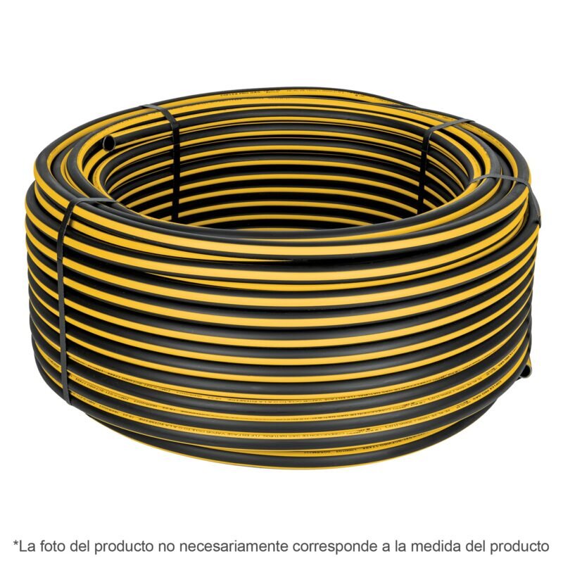 PPG-34100.jpg Código: 45706 Metro de manguera para gas, 3/4' PE-AL-PE en rollo de 100m PPG-34100