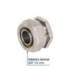 Código: 45940 Tapón para PE-AL-PE, 3/4', Foset PPG-34TA