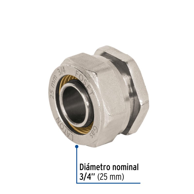 PPG-34TAFC2.jpg Código: 45940 Tapón para PE-AL-PE, 3/4', Foset PPG-34TA