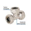 Código: 45929 Tee para PEALPE, 3/4', Foset PPG-34T