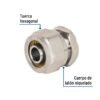 Código: 45938 Tapón para PE-AL-PE, 3/8', Foset PPG-38TA