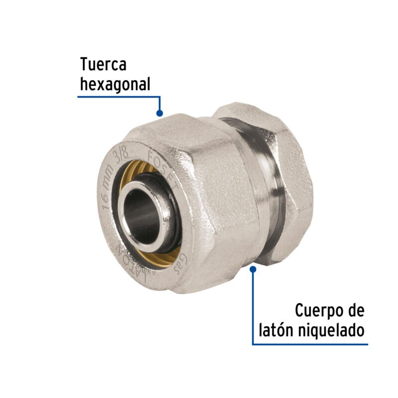 PPG-38TAFC1.jpg Código: 45938 Tapón para PE-AL-PE, 3/8', Foset PPG-38TA