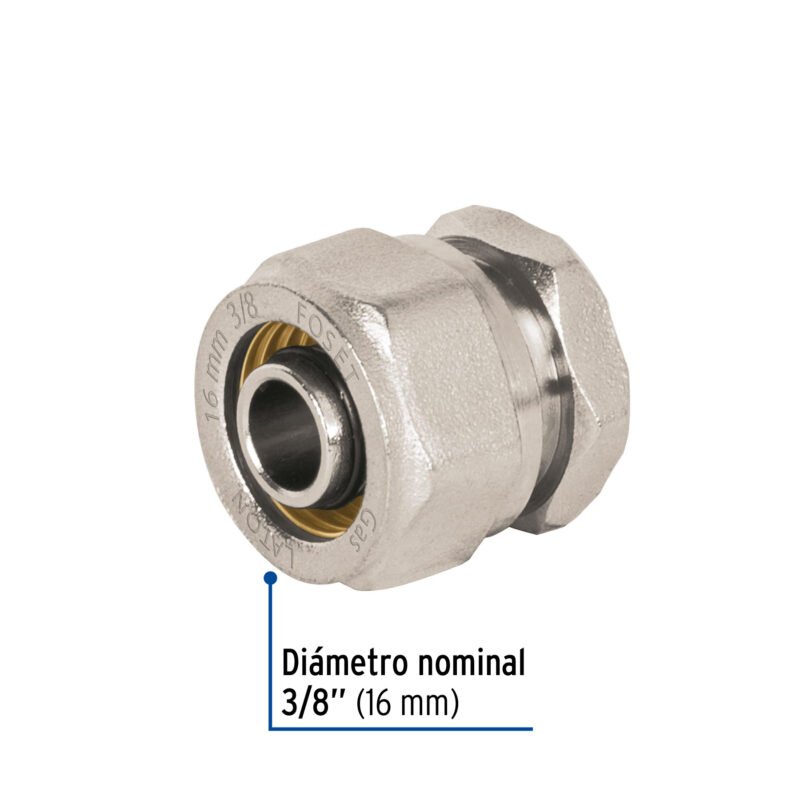 PPG-38TAFC2.jpg Código: 45938 Tapón para PE-AL-PE, 3/8', Foset PPG-38TA