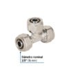 Código: 45927 Tee para PEALPE, 3/8', Foset PPG-38T