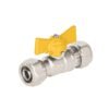 Código: 45943 Válvula esfera para PE-AL-PE, 3/8', Foset PPG-38VE