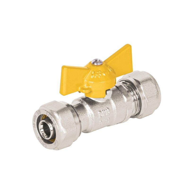 PPG-38VE.jpg Código: 45943 Válvula esfera para PE-AL-PE, 3/8', Foset PPG-38VE