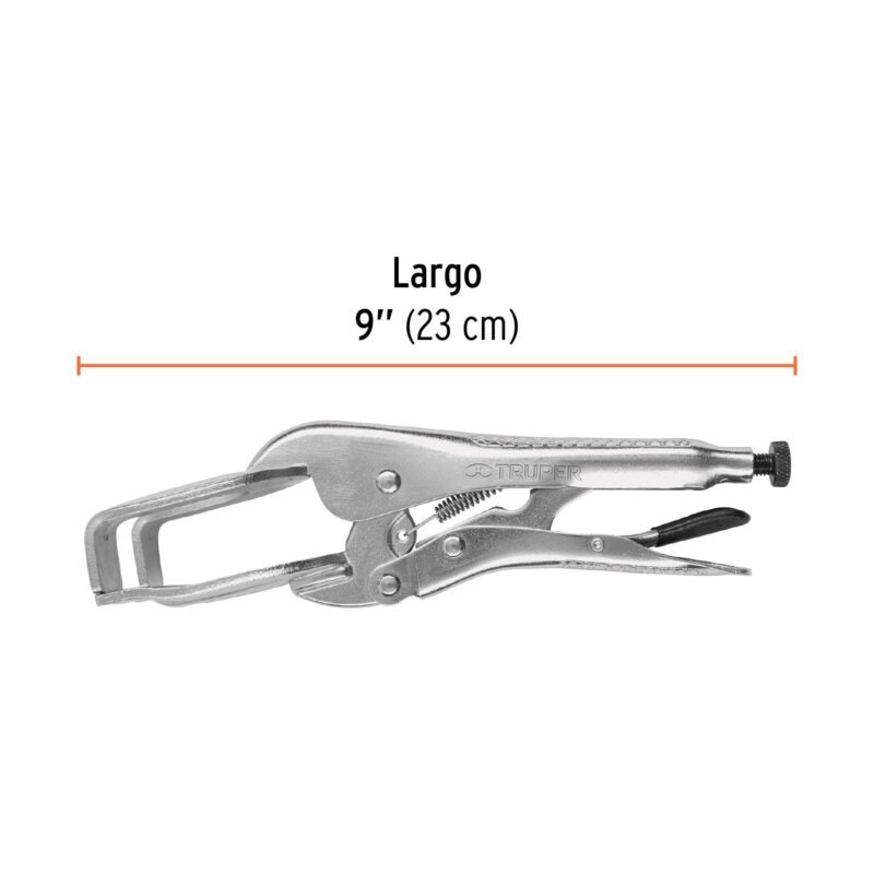 PPS-9RFC2.jpg Código: 17426 Pinza de presión 9' soldadora, Truper PPS-9R