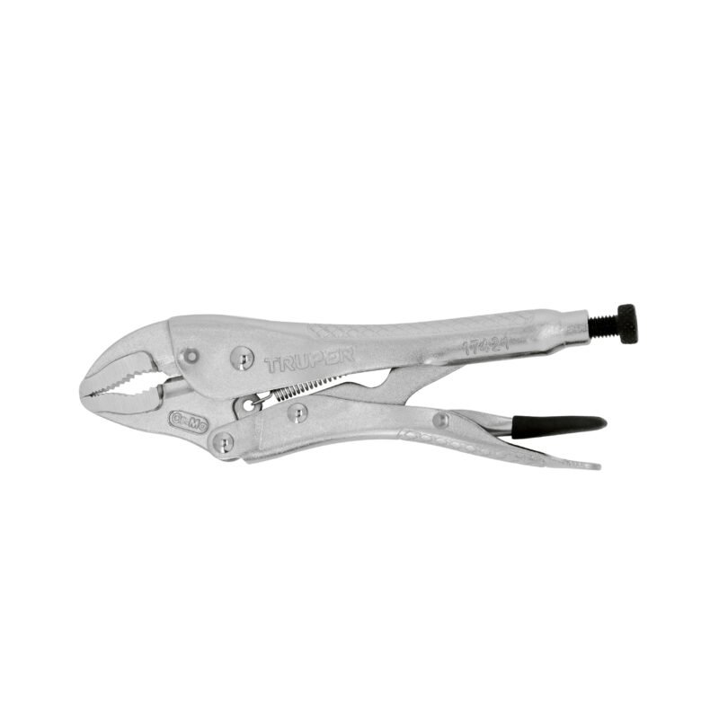 PPT-7C.jpg Código: 17421 Pinza de presión 7' mordaza curva, Truper PPT-7C