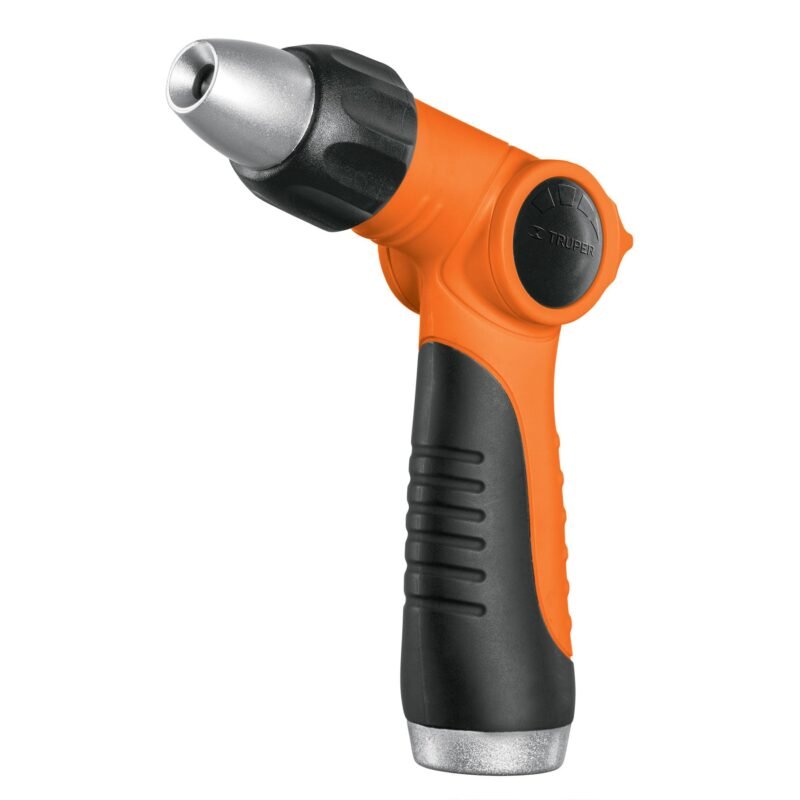 PR-302.jpg Código: 17480 Pistola para riego 2 funciones plástica, boquilla regulable PR-302