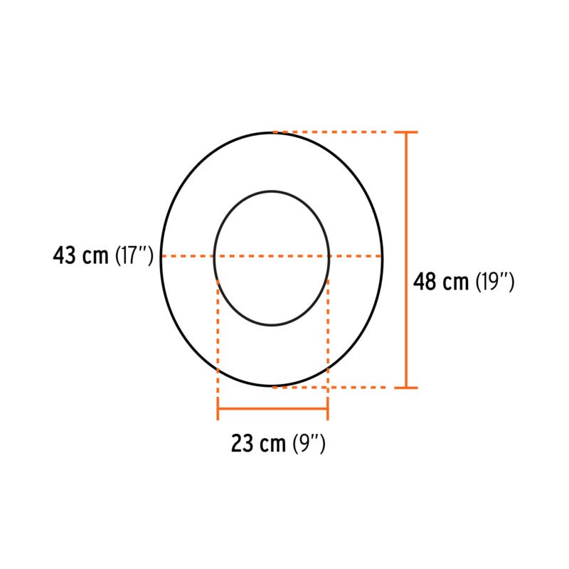 PROCA-NFC2.jpg Código: 100353 Protector solar plegable para casco, naranja con reflejante PROCA-N