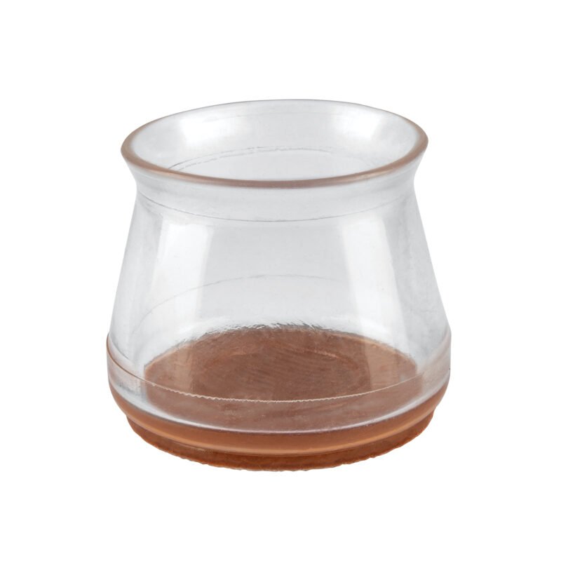 PRS-7.jpg Código: 49846 Caja con 24 protectores para patas de silla, transparente PRS-7