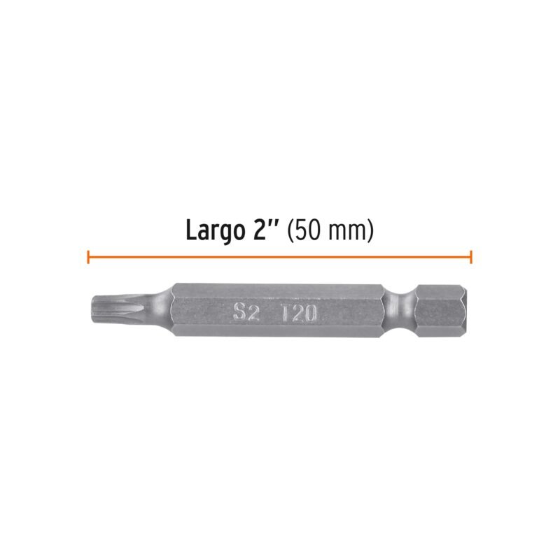 PUDE-6220FC1.jpg Código: 12360 Estuche con 5 puntas torx T20 con seguro largo 2', Expert PUDE-6220