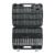 Código: 102520 Jgo profesional de puntas y dados con punta p/mécanica 150pz PUN-150