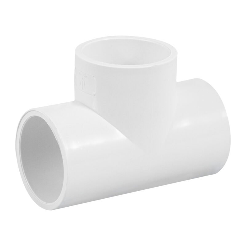 Código: 45532 Tee sencilla de PVC 1-1/4', Foset PVC-764