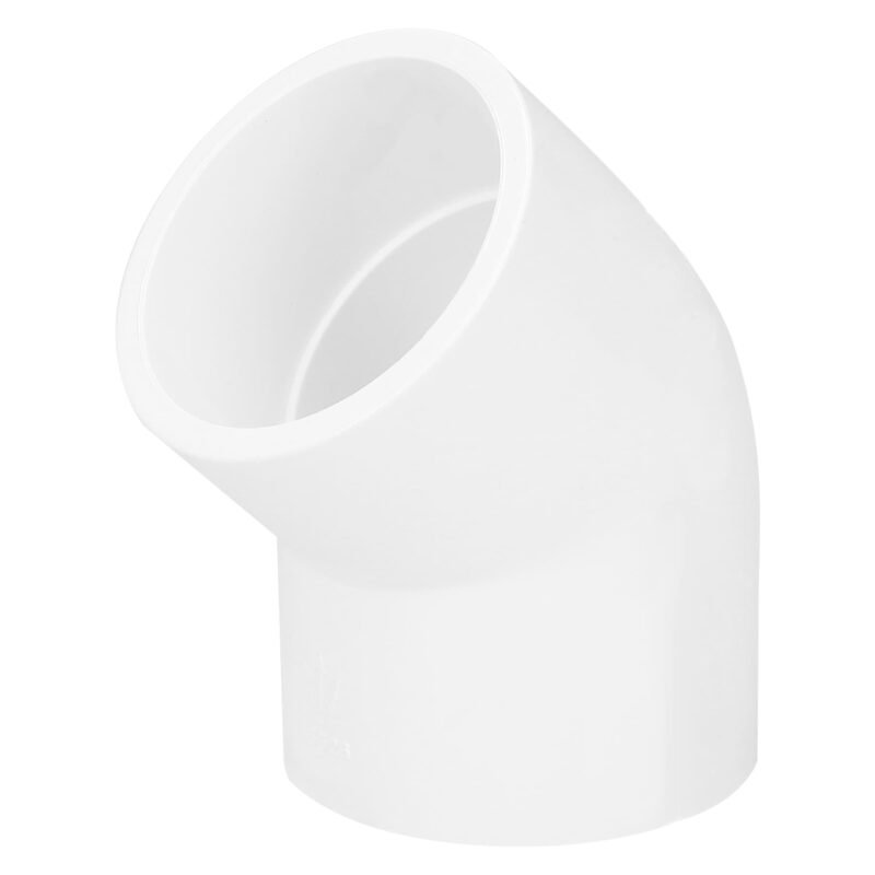 PVC-864.jpg Código: 45526 Codo 45° de PVC de 1-1/4', Foset PVC-864