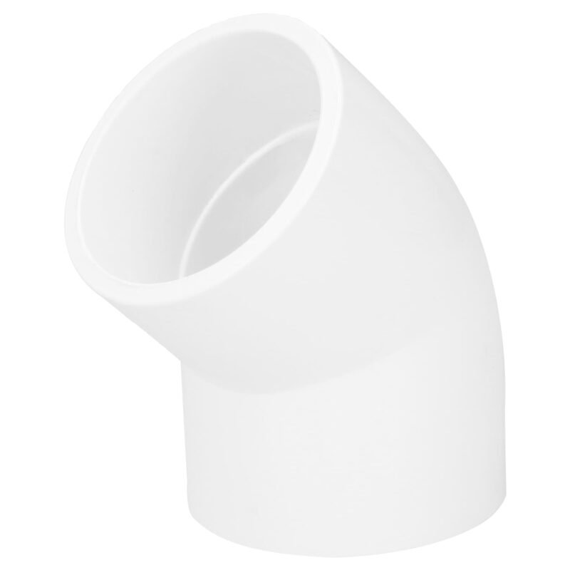 PVC-865.jpg Código: 45527 Codo 45° de PVC de 1-1/2', Foset PVC-865