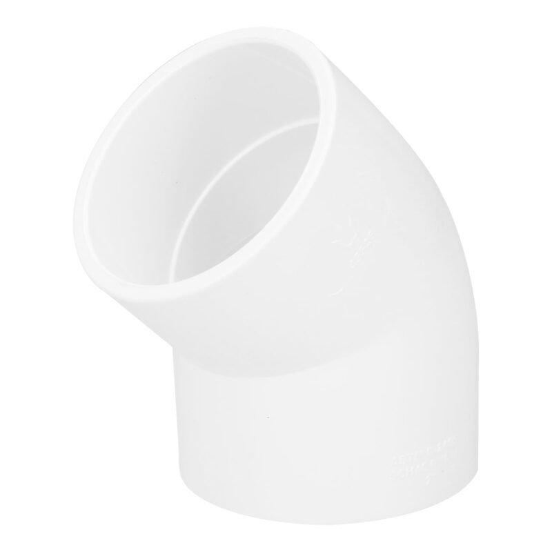 PVC-866.jpg Código: 45528 Codo 45° de PVC de 2', Foset PVC-866