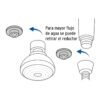 Código: 49433 Regadera 3' con extensión tipo teléfono 5 funciones, Aqua R-008