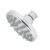 Código: 49581 Regadera cromo 4' plato redondo, sin brazo, Foset Element R-204S