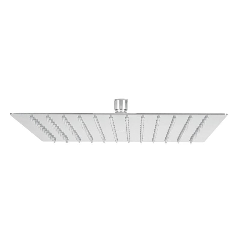 R-312S.jpg Código: 45783 Regadera plato cuadrado 12' sin brazo, cromo, FOSET RIVIERA R-312S