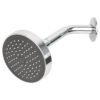 Código: 45067 Regadera redonda 4-1/4' brazo y chapetón de acero, Basic R-402