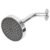 Código: 45067 Regadera redonda 4-1/4' brazo y chapetón de acero, Basic R-402