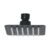 Código: 47747 Regadera cuadrada 4', acero inox, sin brazo, negro, Tubig R-413SM